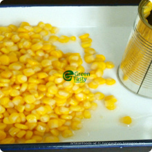 Vente en gros de maïs sucré à grains entiers emballés sous vide dans une boîte en fer blanc